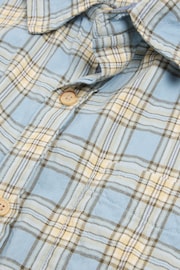 White Stuff Blue Madras Check Shirt - Image 7 of 7