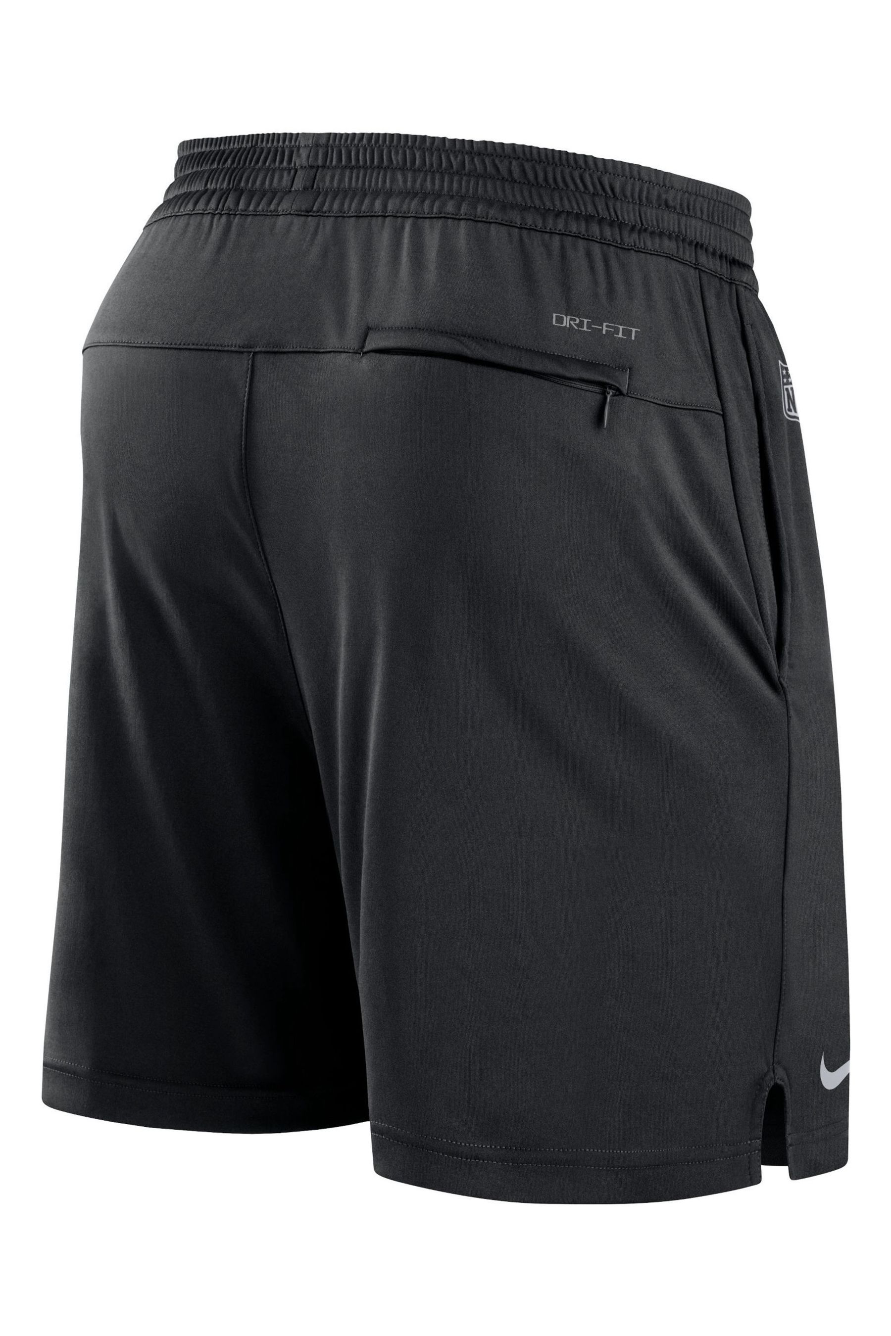 Buy Fanatics NFL Las Vegas Raiders Dri FIT Knit Black Shorts from the Next UK online shop