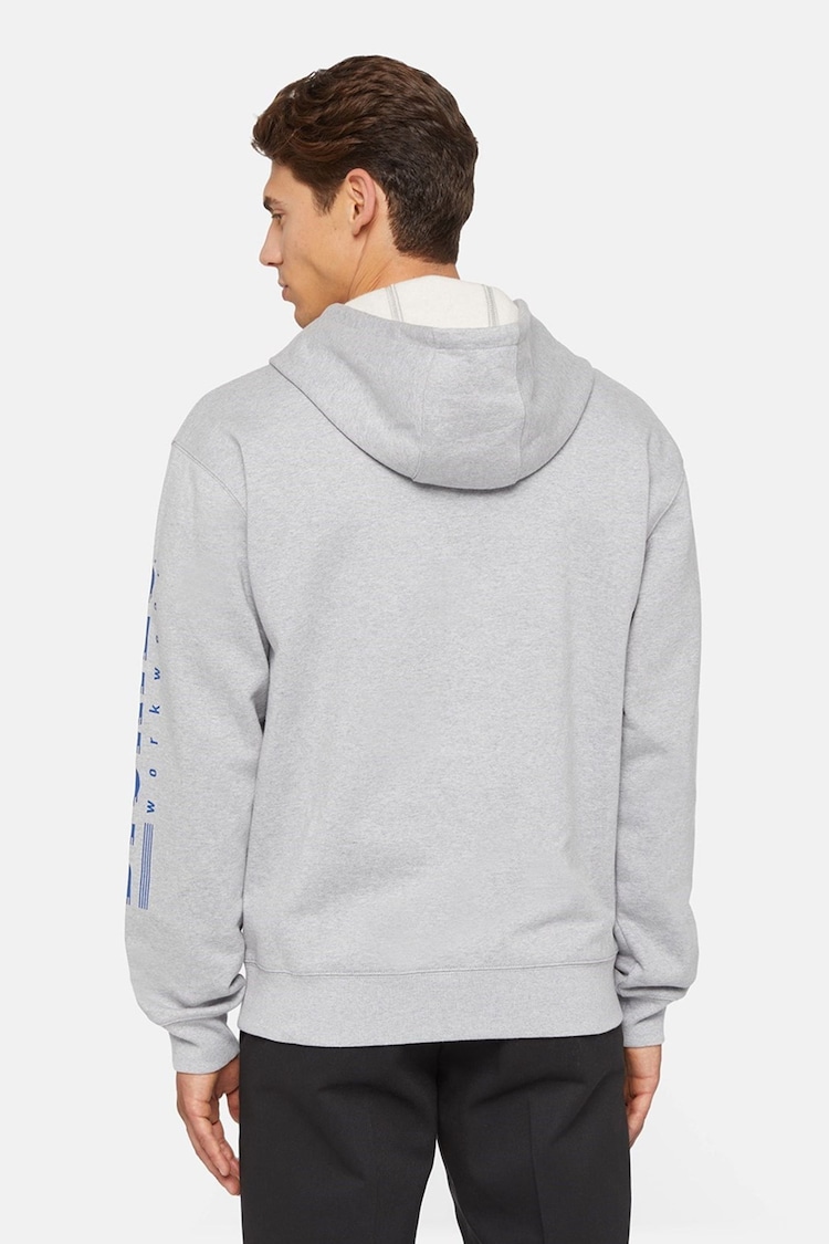 Dickies Grey Graphic Pullover Fleece Hoodie - Image 2 of 7