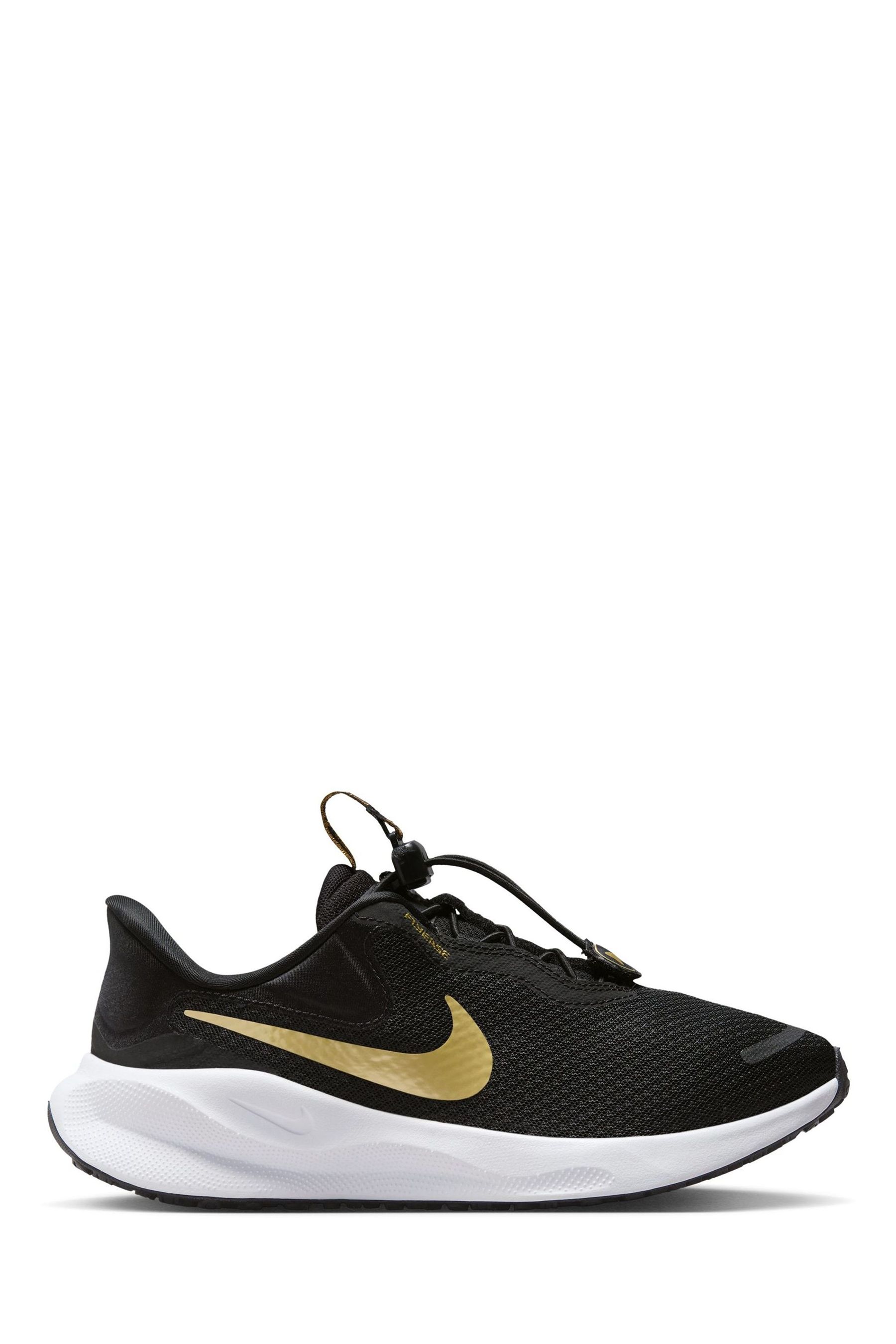 Buy Nike Black Gold Revolution 7 Easy On Running Trainers from Next Ireland