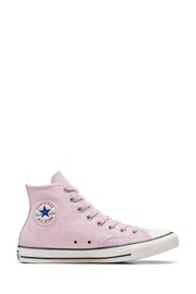 Converse Purple Chuck Taylor All Star High Trainers - Image 1 of 10