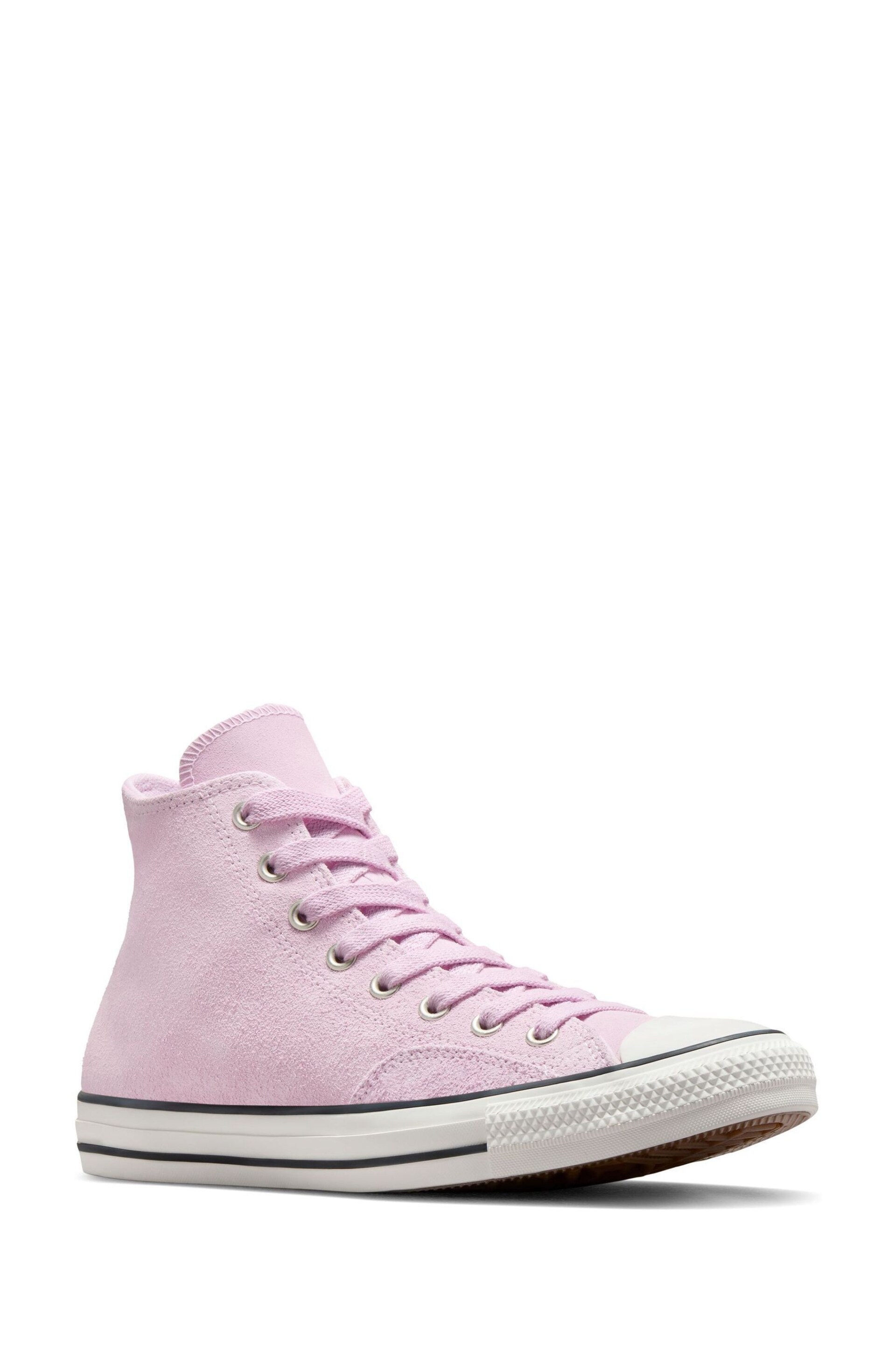 Converse Purple Chuck Taylor All Star High Trainers - Image 10 of 10