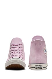 Converse Purple Chuck Taylor All Star High Trainers - Image 2 of 10