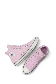 Converse Purple Chuck Taylor All Star High Trainers - Image 8 of 10