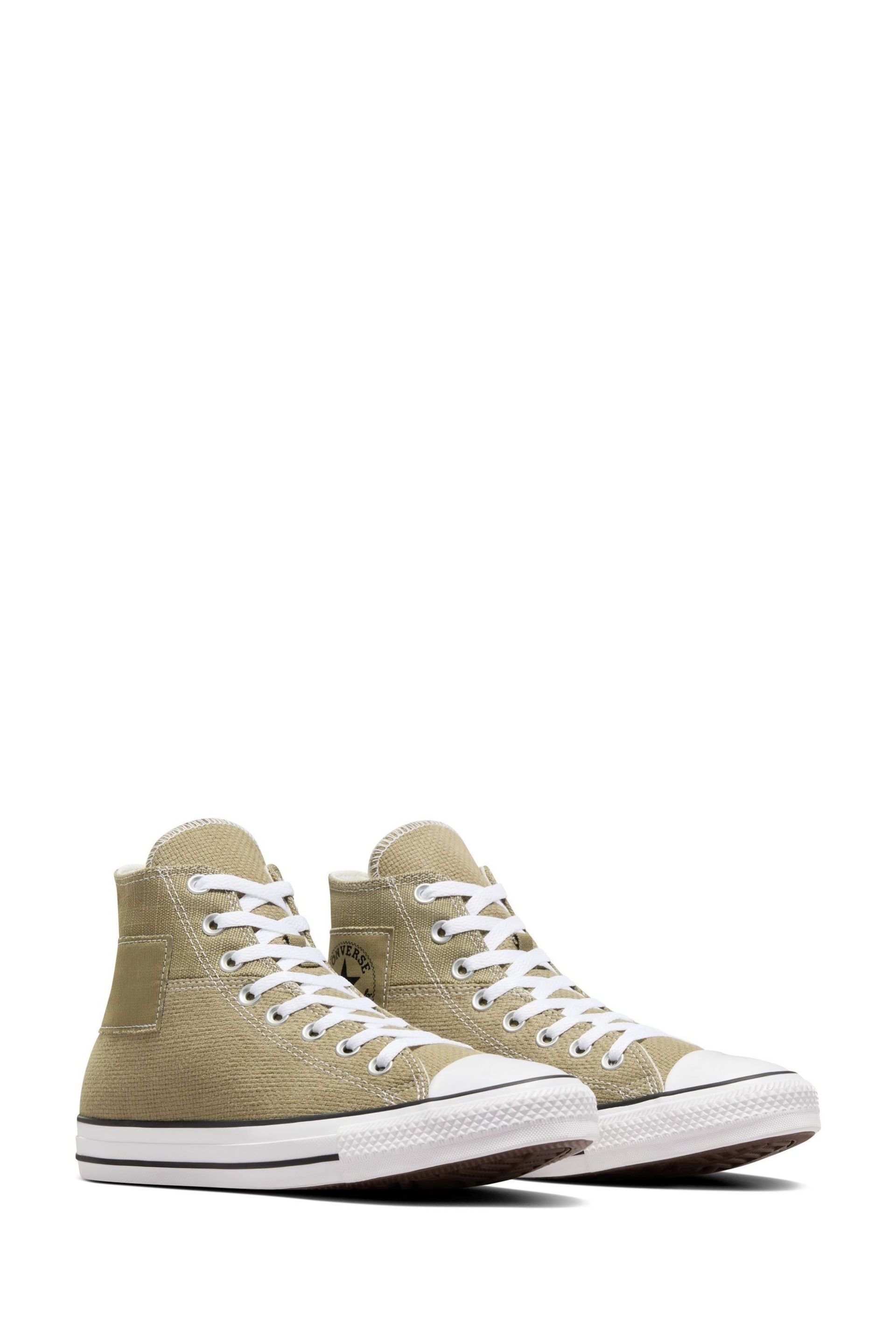 Converse Brown Chuck Taylor All Star High Trainers - Image 5 of 8