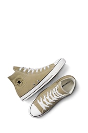Converse Brown Chuck Taylor All Star High Trainers - Image 7 of 8