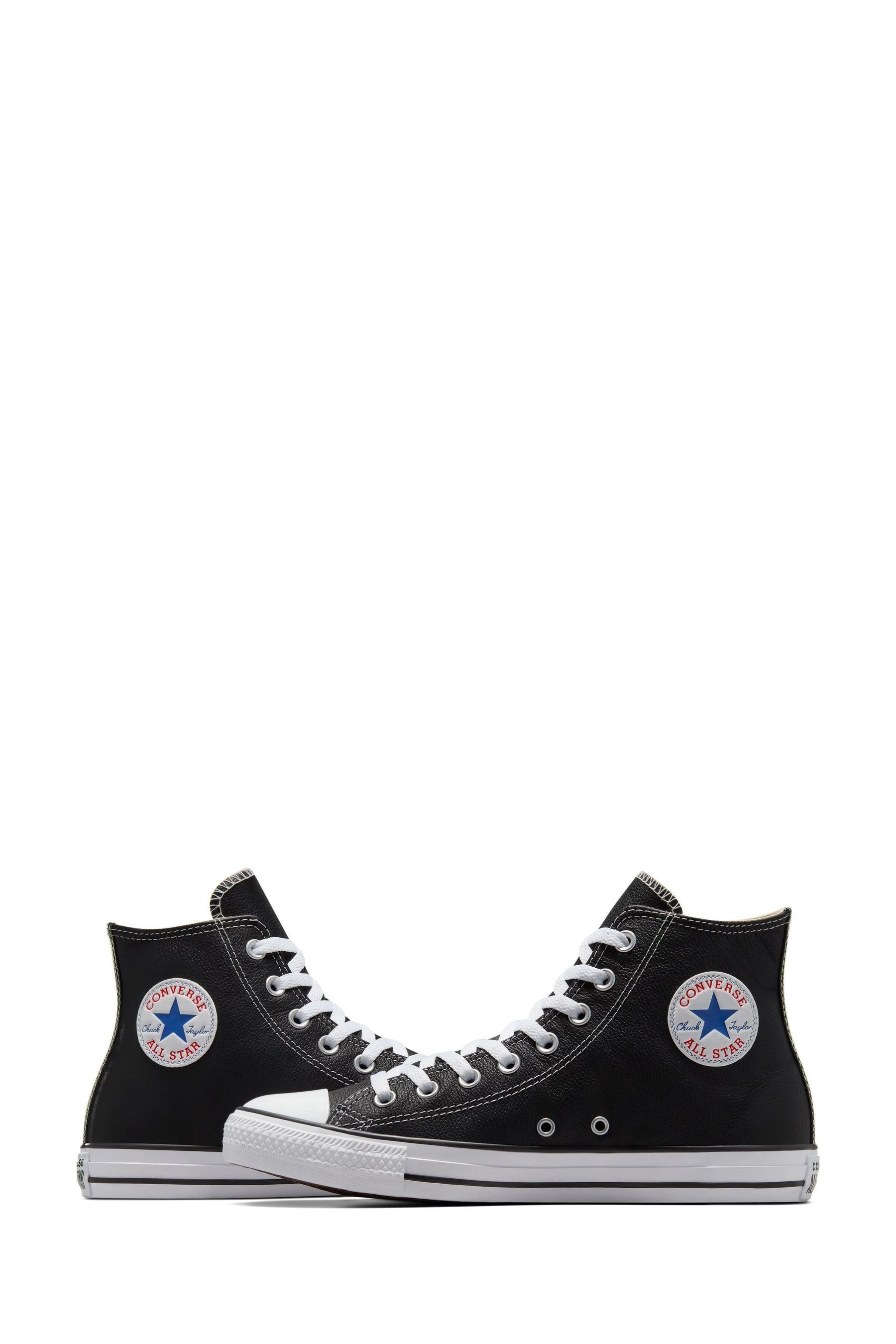 Blackout converse authentic high tops