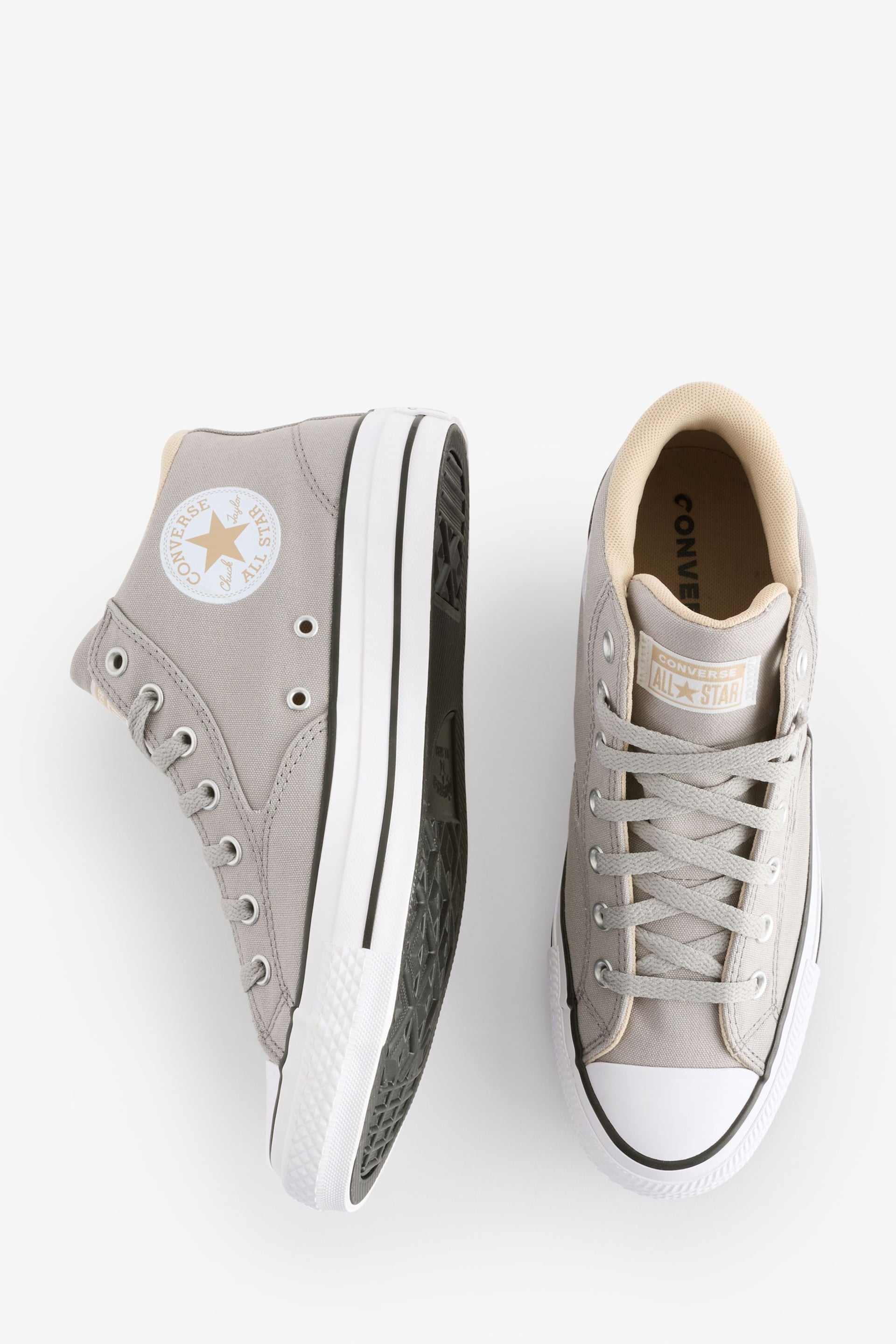 Converse Natural Chuck Taylor All Star Malden Street Trainers - Image 6 of 9
