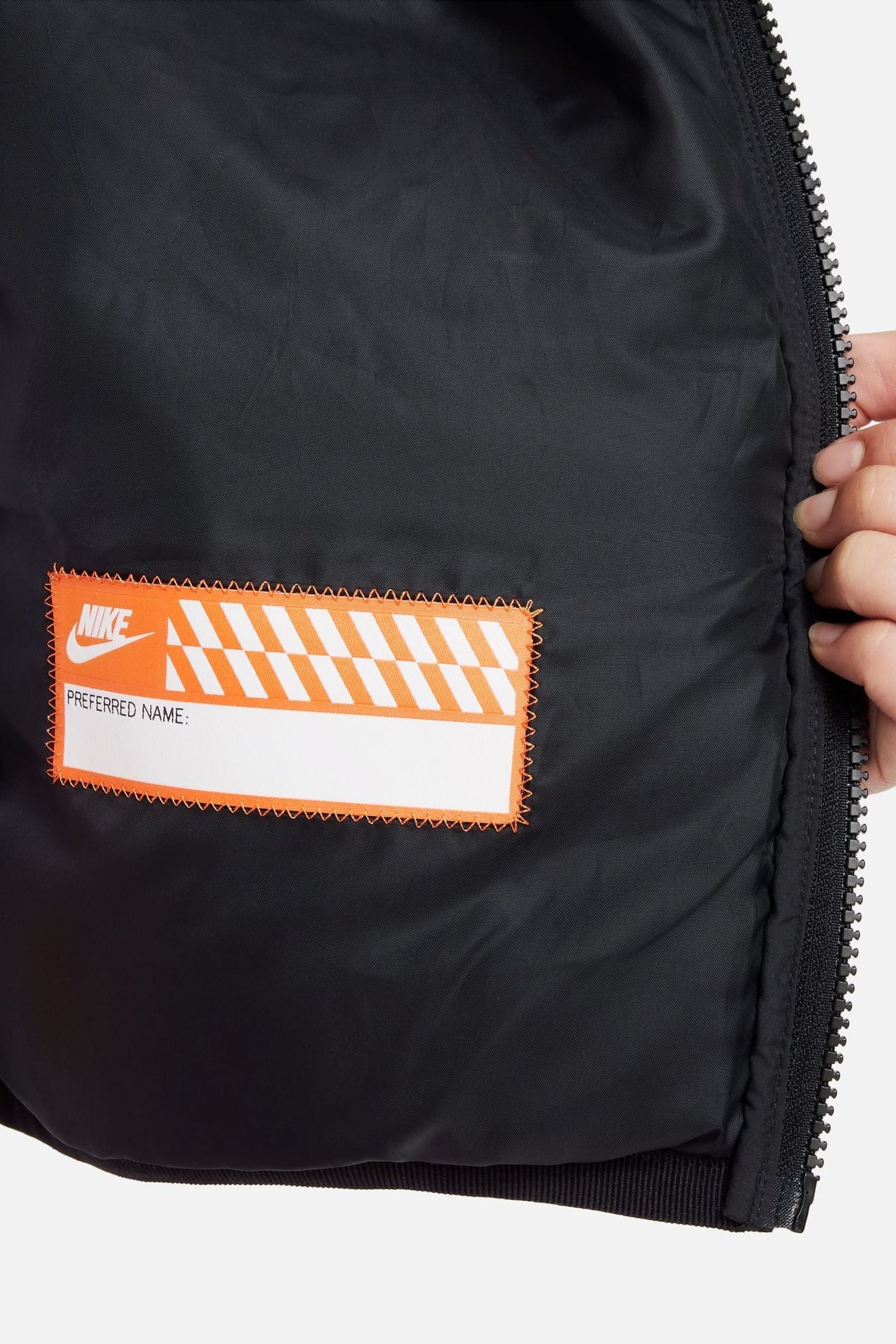 Buy Nike Black Pink Oversized Padded Jacket from Next Luxembourg
