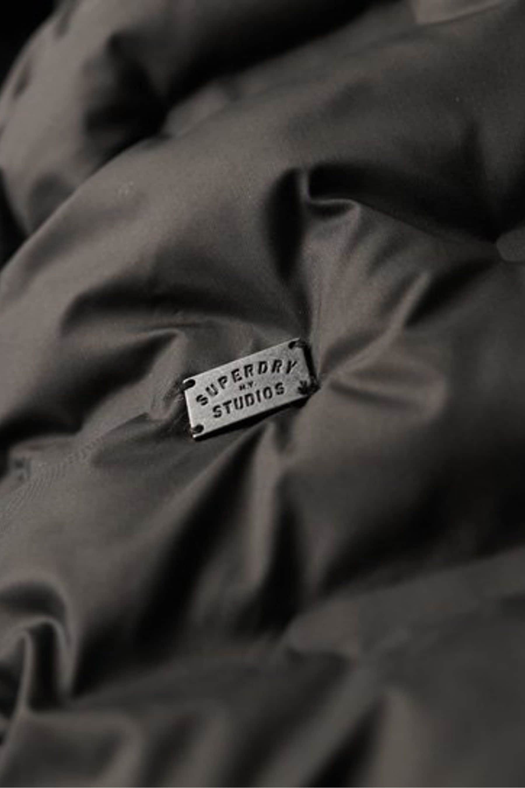 Superdry quilted hooded cheap