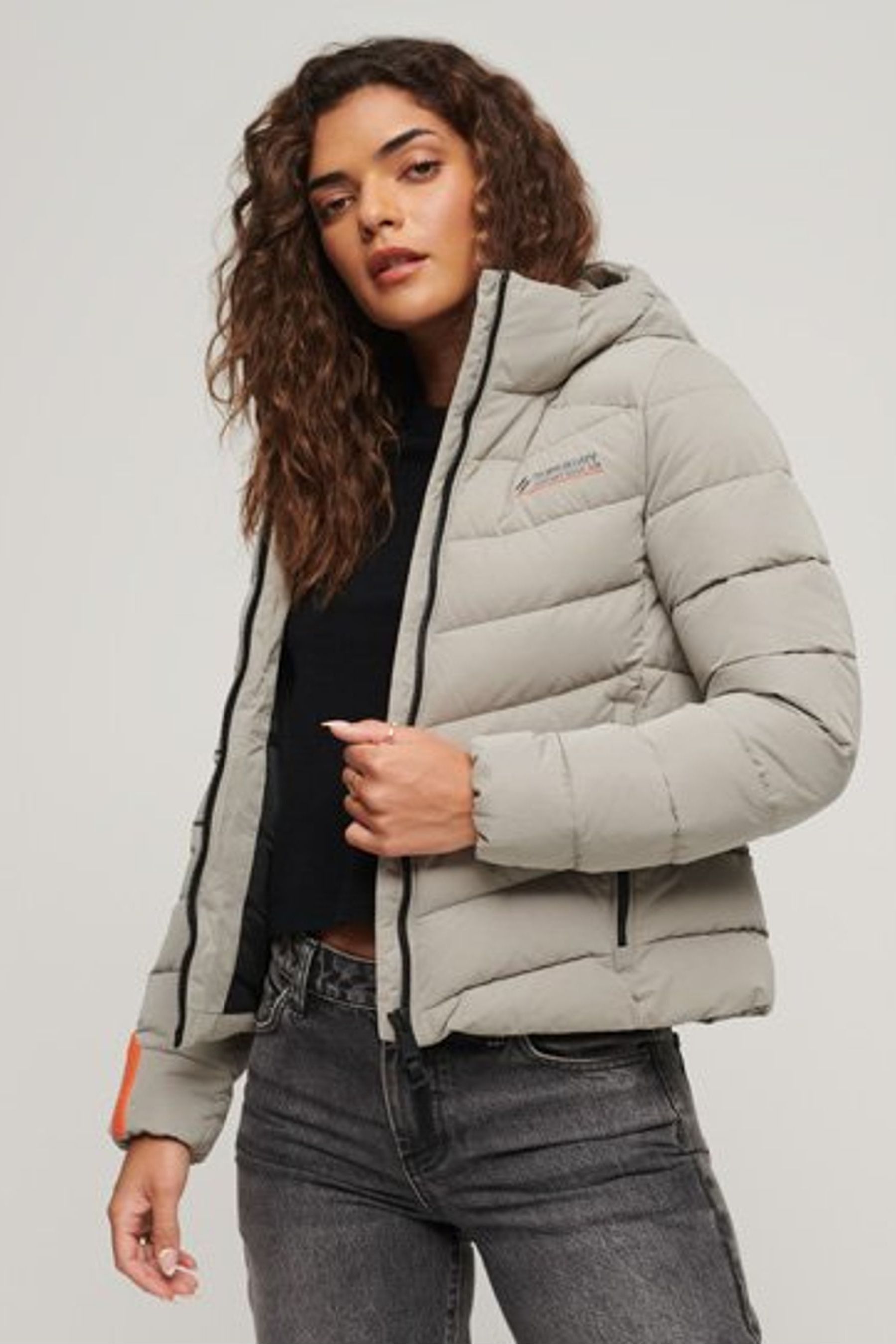 Superdry microfibre quilted jacket store