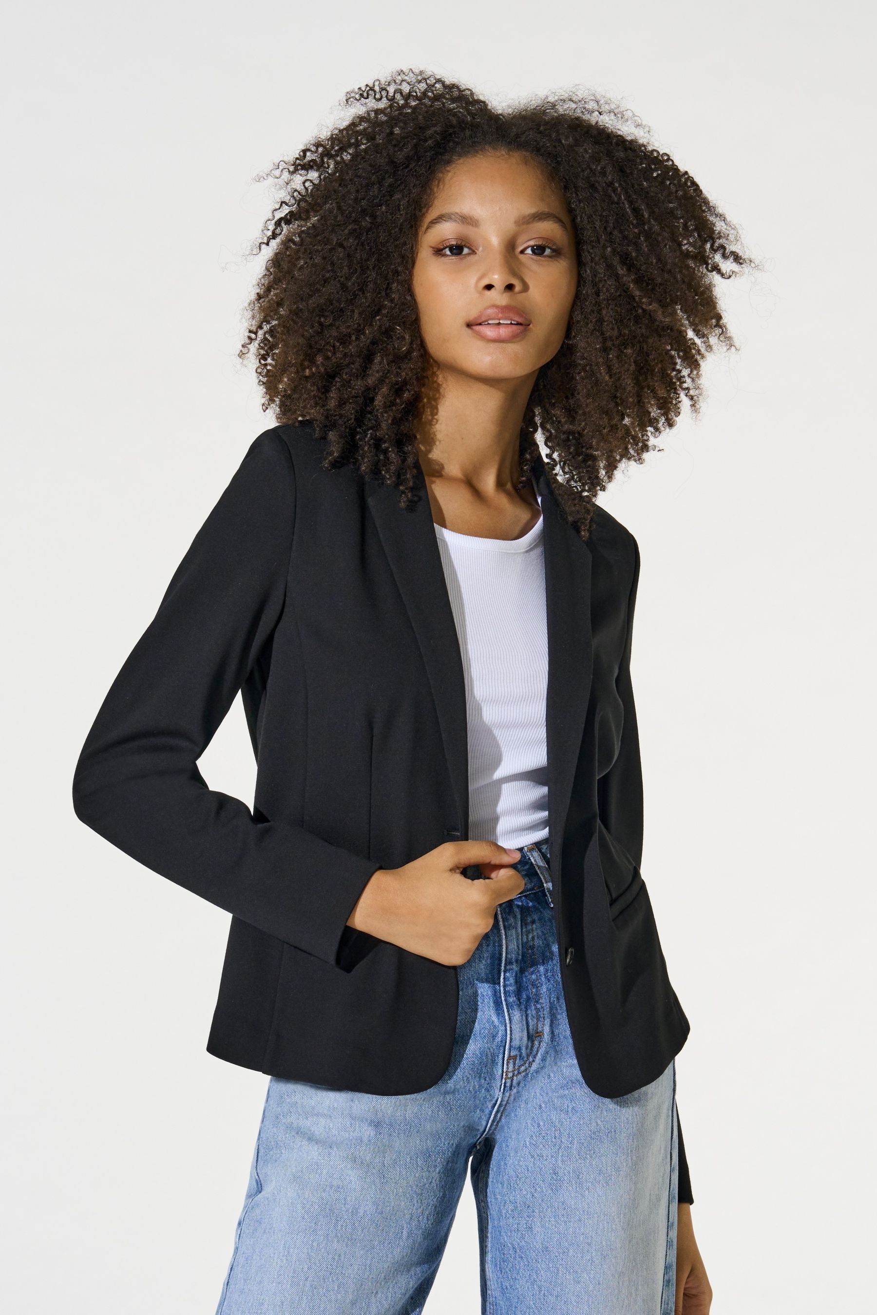 Only Women s Blazer Women Clothing Blazer Black XS