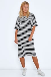 NOISY MAY Black Oversized Midi T-Shirt Dress - Image 1 of 7