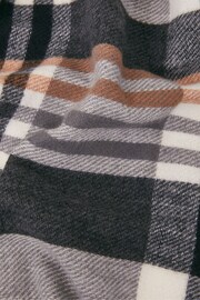 Accessorize Black Check Blanket Scarf - Image 2 of 3