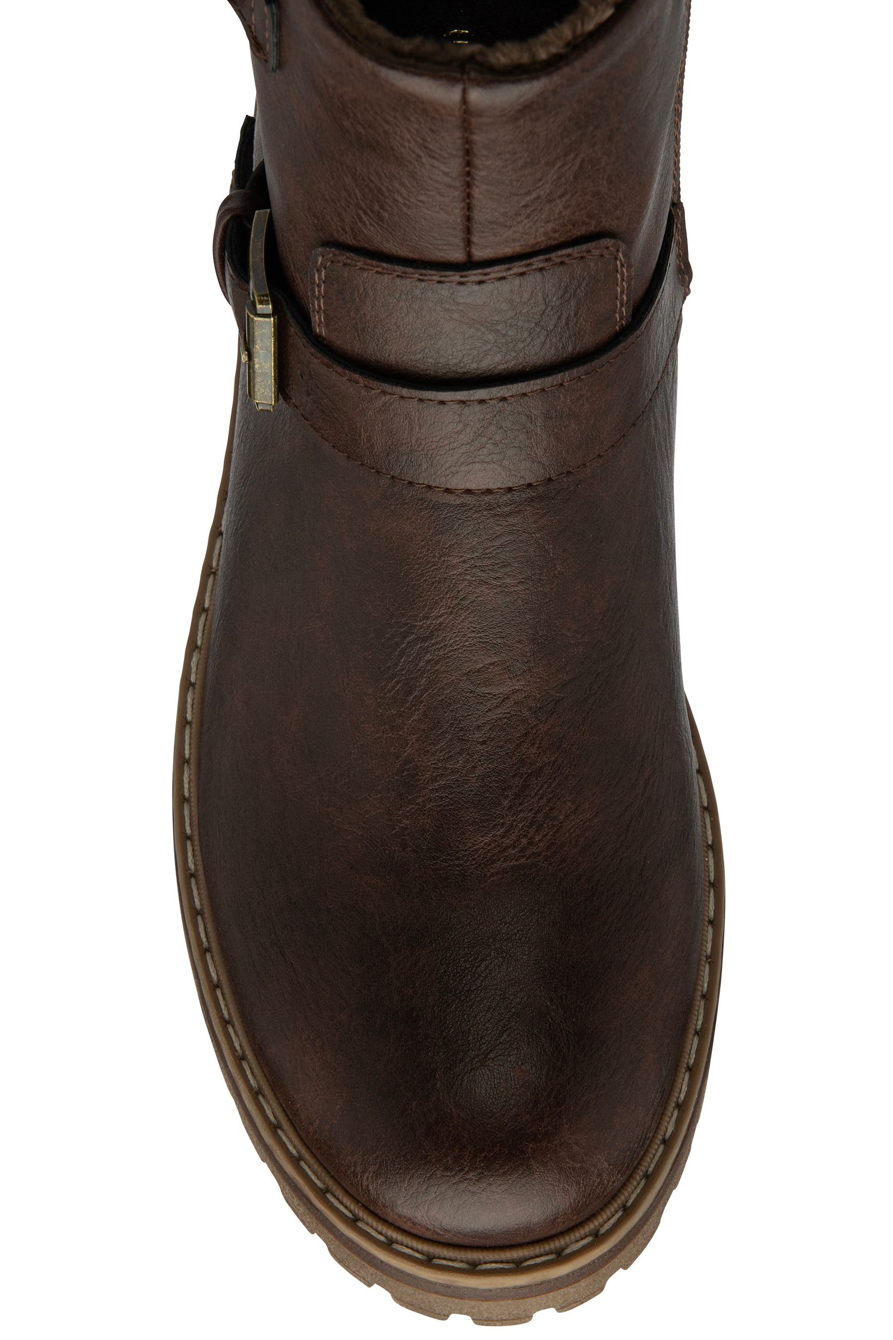 Buy Lotus Brown Zip Up Ankle Boots from Next Denmark