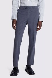 MOSS Grey Tailored Fit Trousers - Image 1 of 3