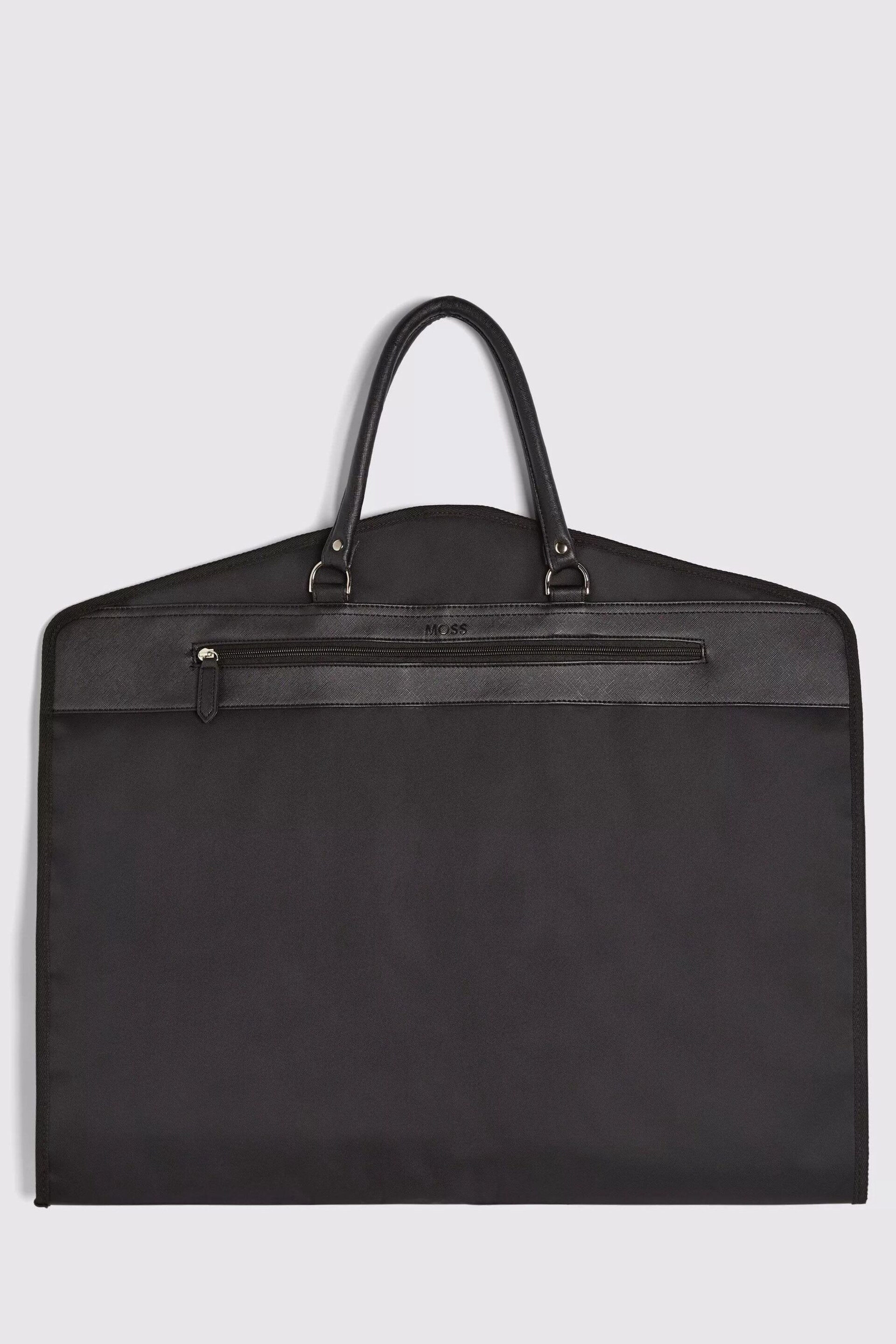 MOSS Saffiano Premium Suit Carrier 2.0 Black Bag - Image 1 of 4