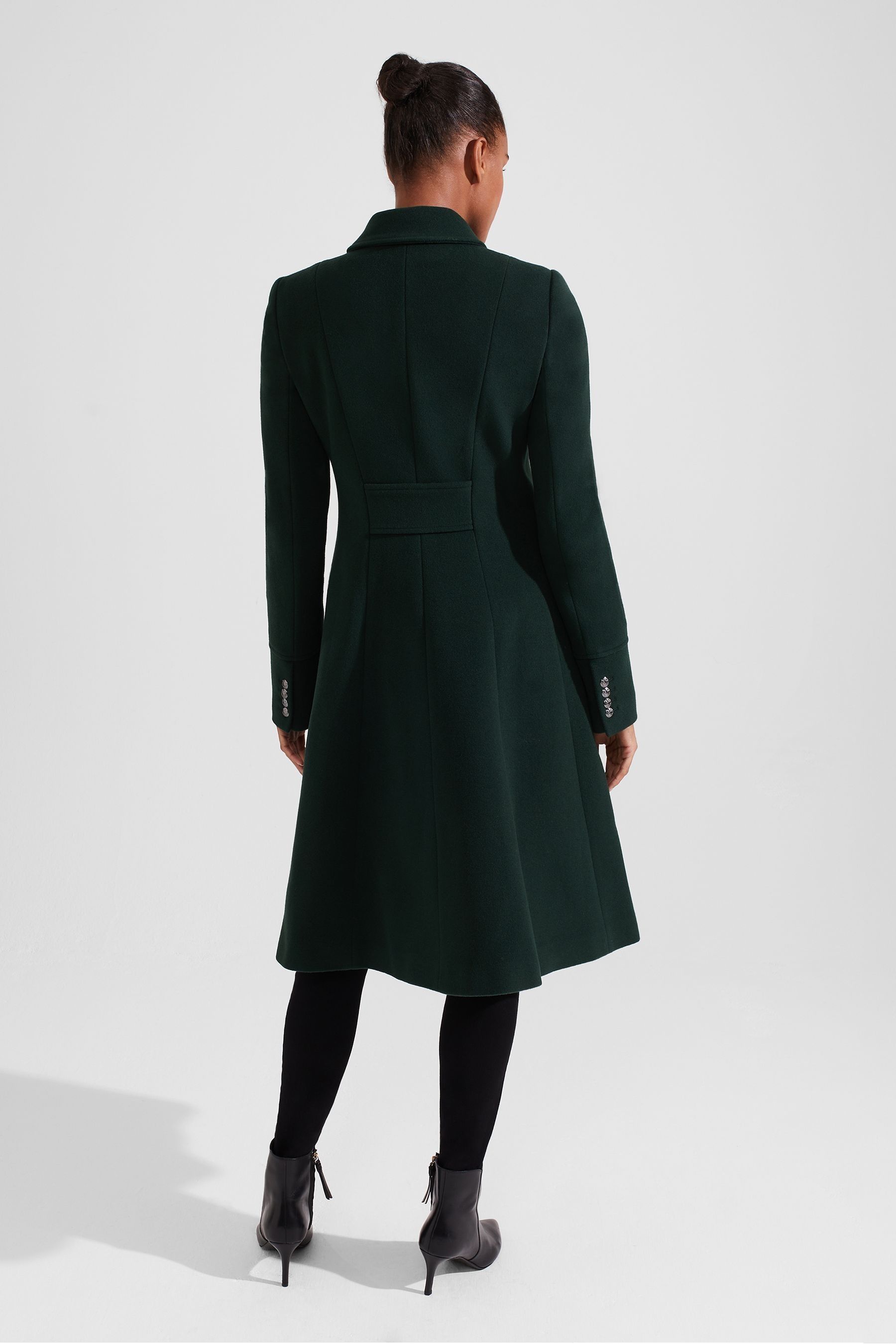 Green petite coat outlet