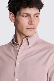 MOSS Pink Washed Oxford Shirt - Image 4 of 6