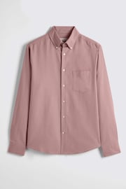 MOSS Pink Washed Oxford Shirt - Image 5 of 6