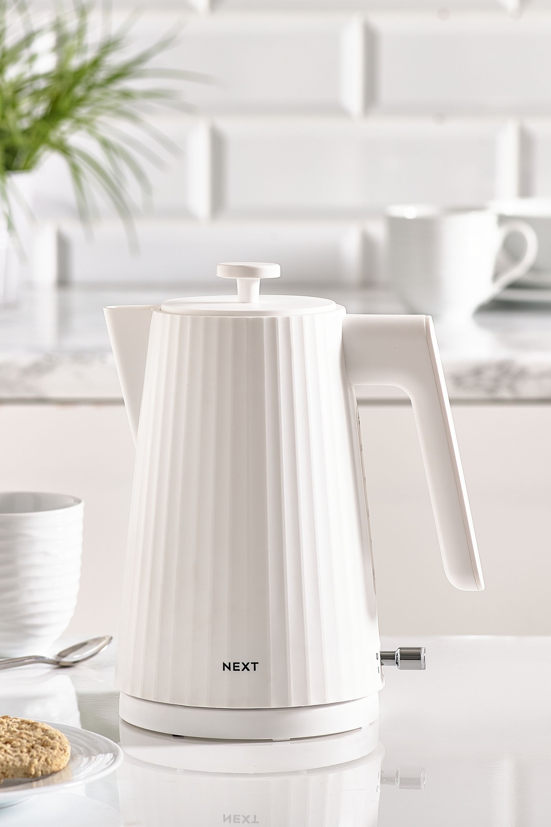 Buy White Sleek Kettle from the Next UK online shop