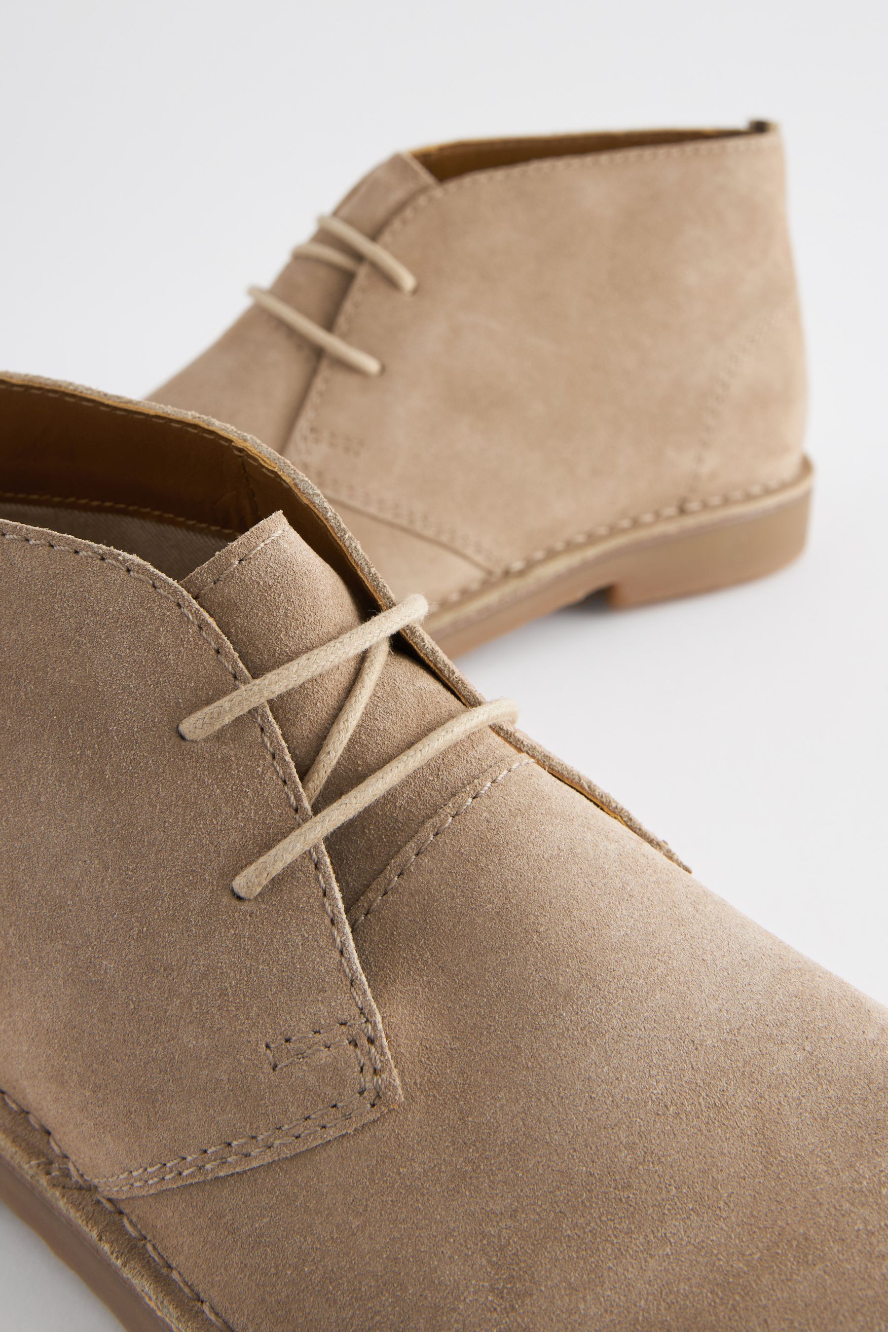 Buy Taupe Brown Suede Desert Boots from Next United Arab Emirates
