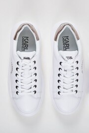 Karl Lagerfeld Kapri Metal Maison Lace Up Trainers - Image 4 of 5