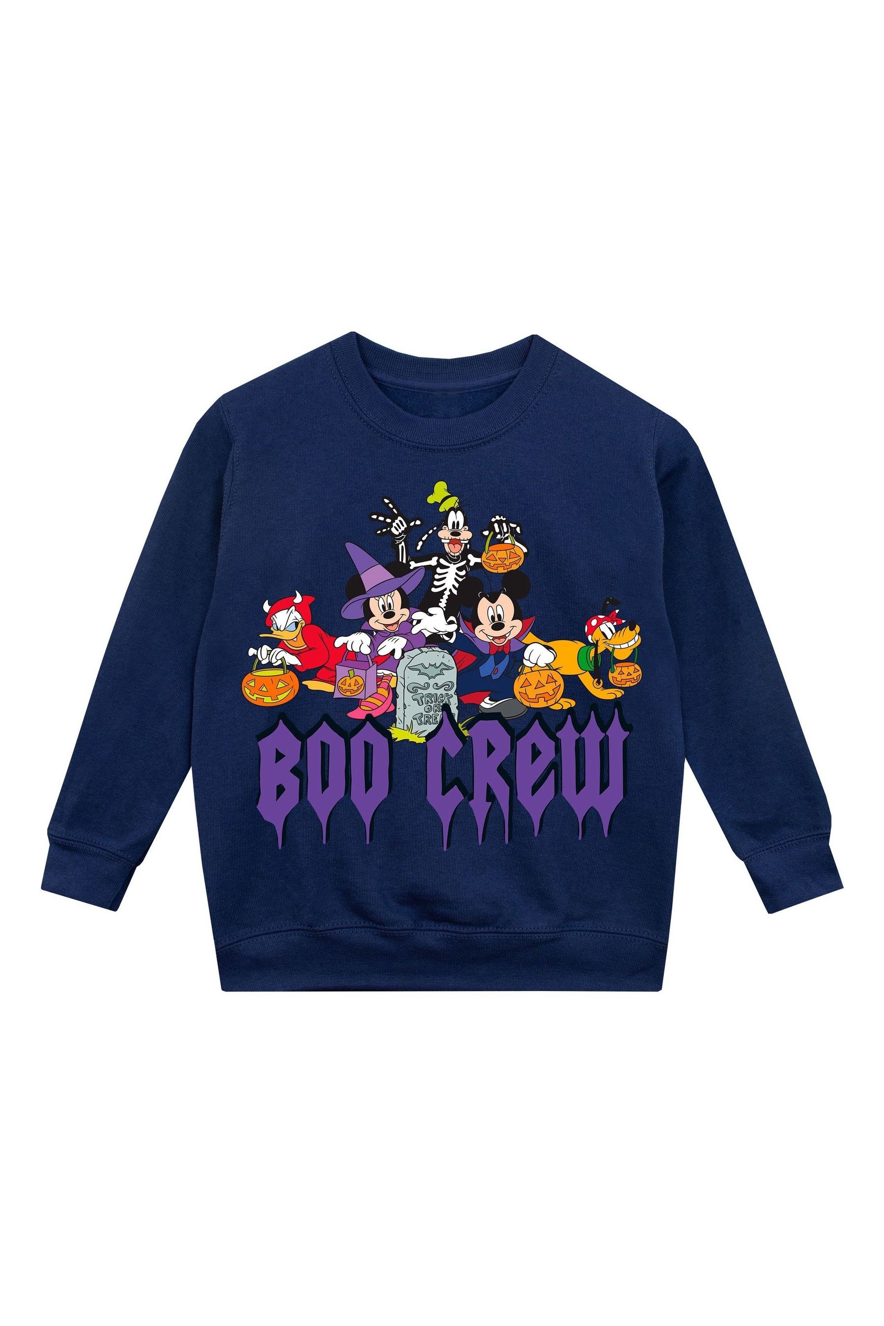 Blue disney sweatshirt top
