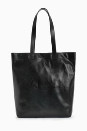 AllSaints Black Yuto Tote Bag - Image 1 of 6