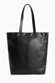 AllSaints Black Yuto Tote Bag - Image 2 of 6