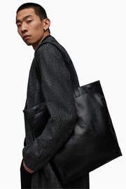 AllSaints Black Yuto Tote Bag - Image 4 of 6