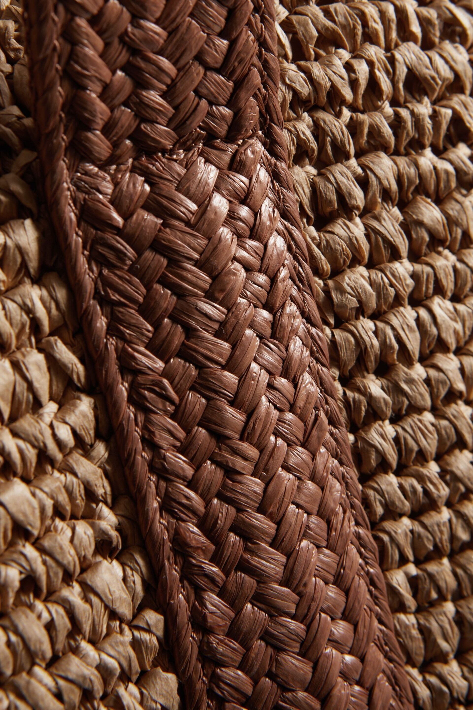 Reiss Tan Mira Raffia Tote Bag - Image 6 of 6