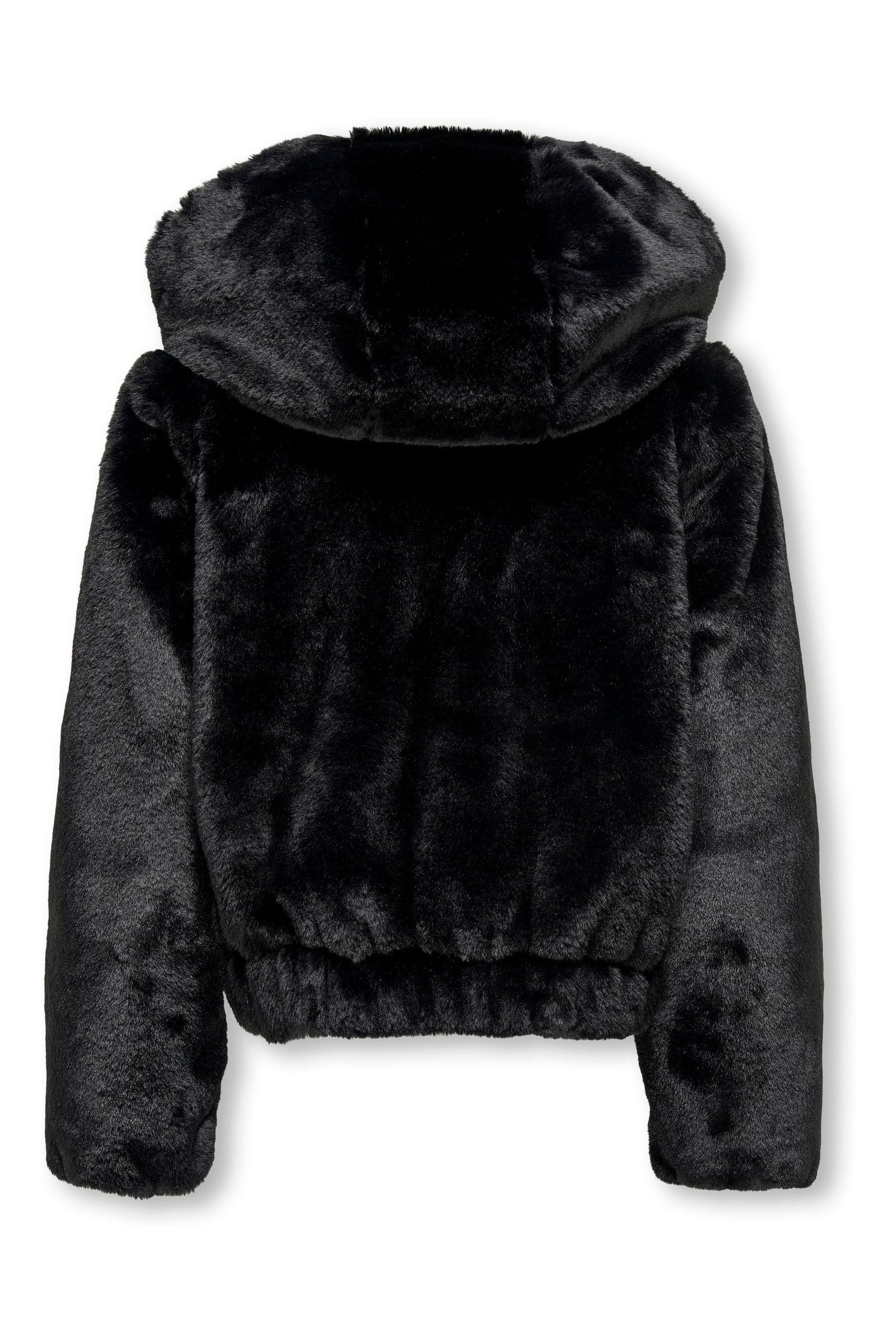 Buy ONLY KIDS Faux Fur Zip Up Hooded Coat from Next Luxembourg