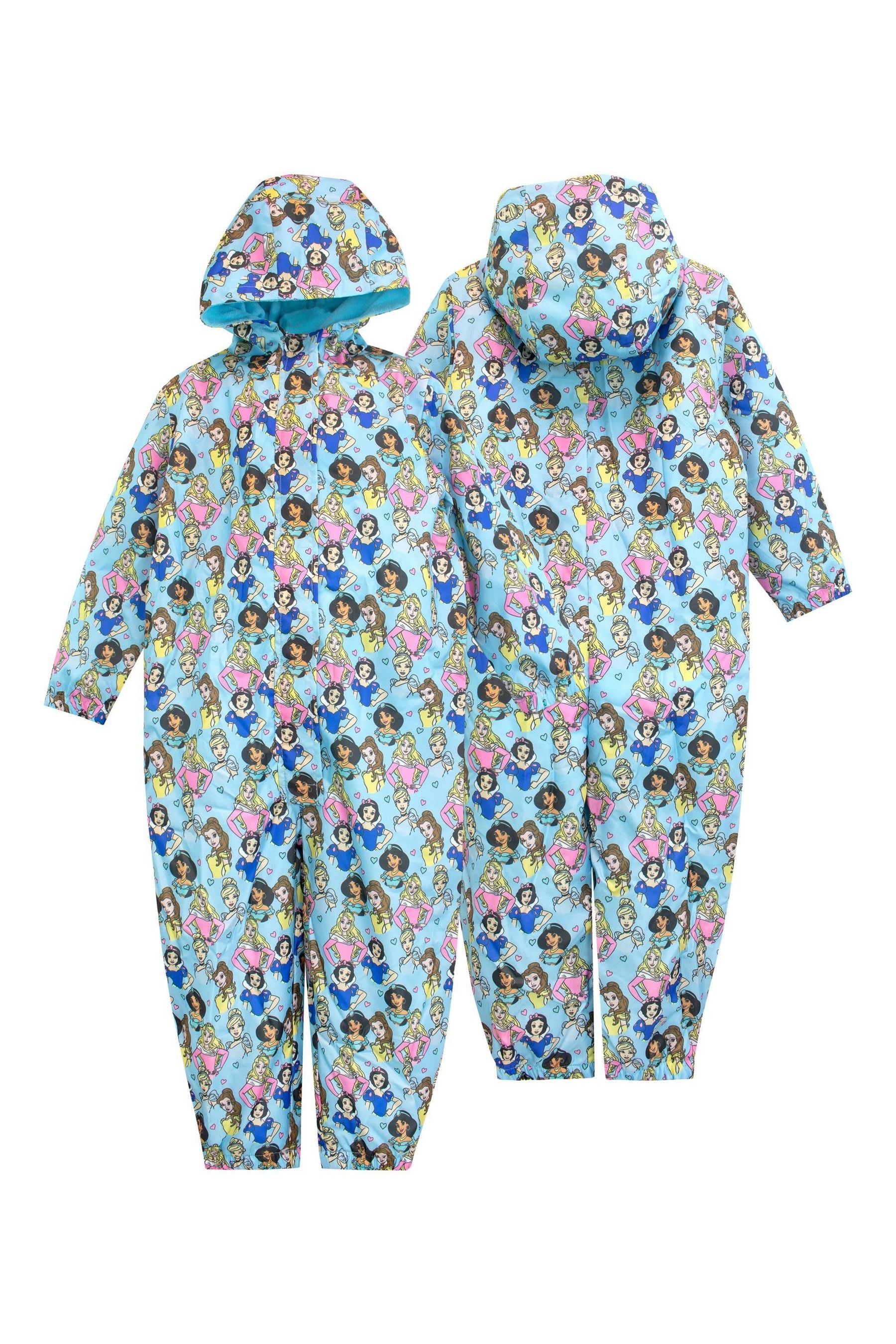 Buy Character Blue Disney AOP Princess Puddlesuit from Next Ireland