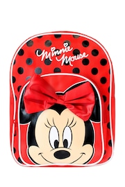 Character Red Minnie Mouse 3D Bow Backpack - Image 1 of 3