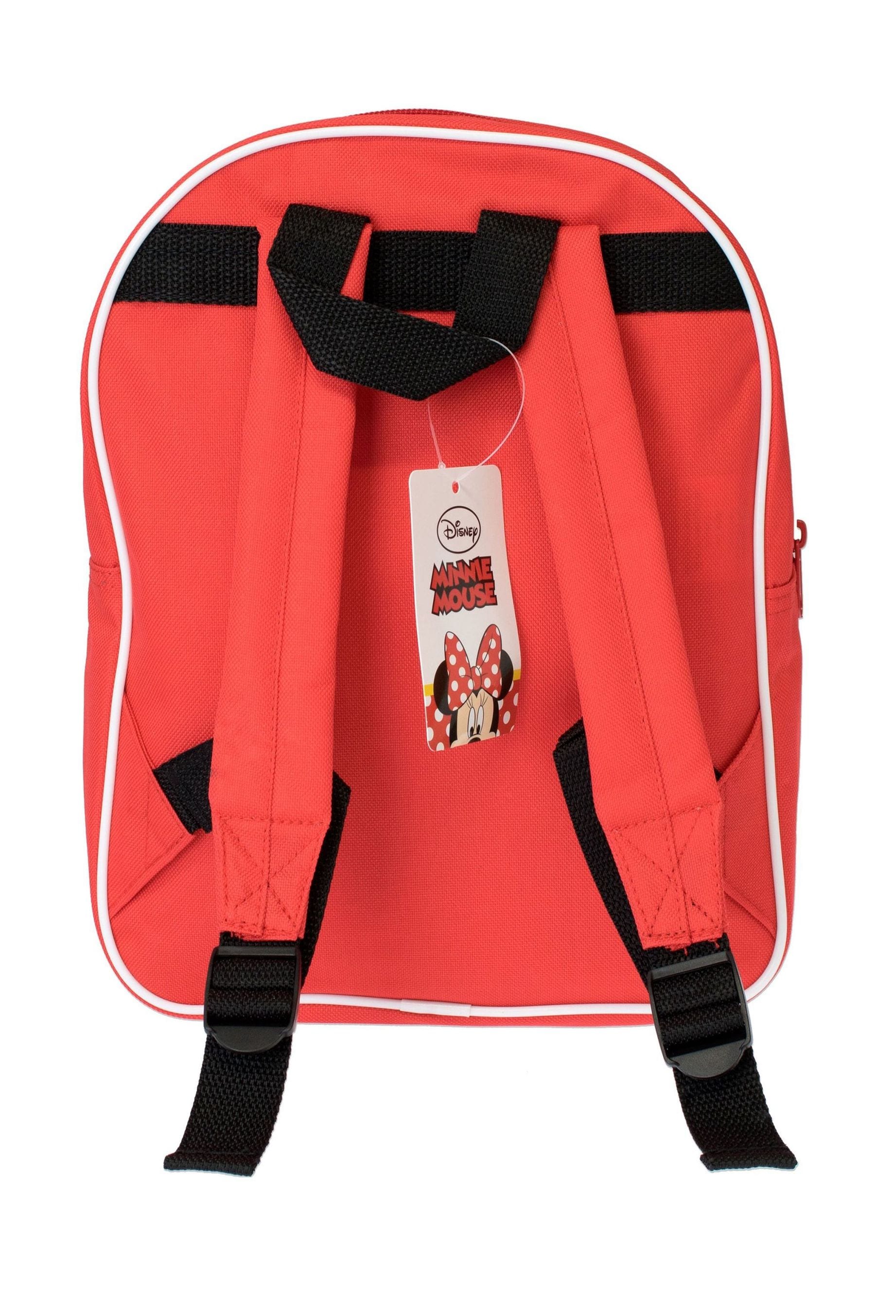 Buy Character Red Minnie Mouse 3D Bow Backpack from the Next UK online shop