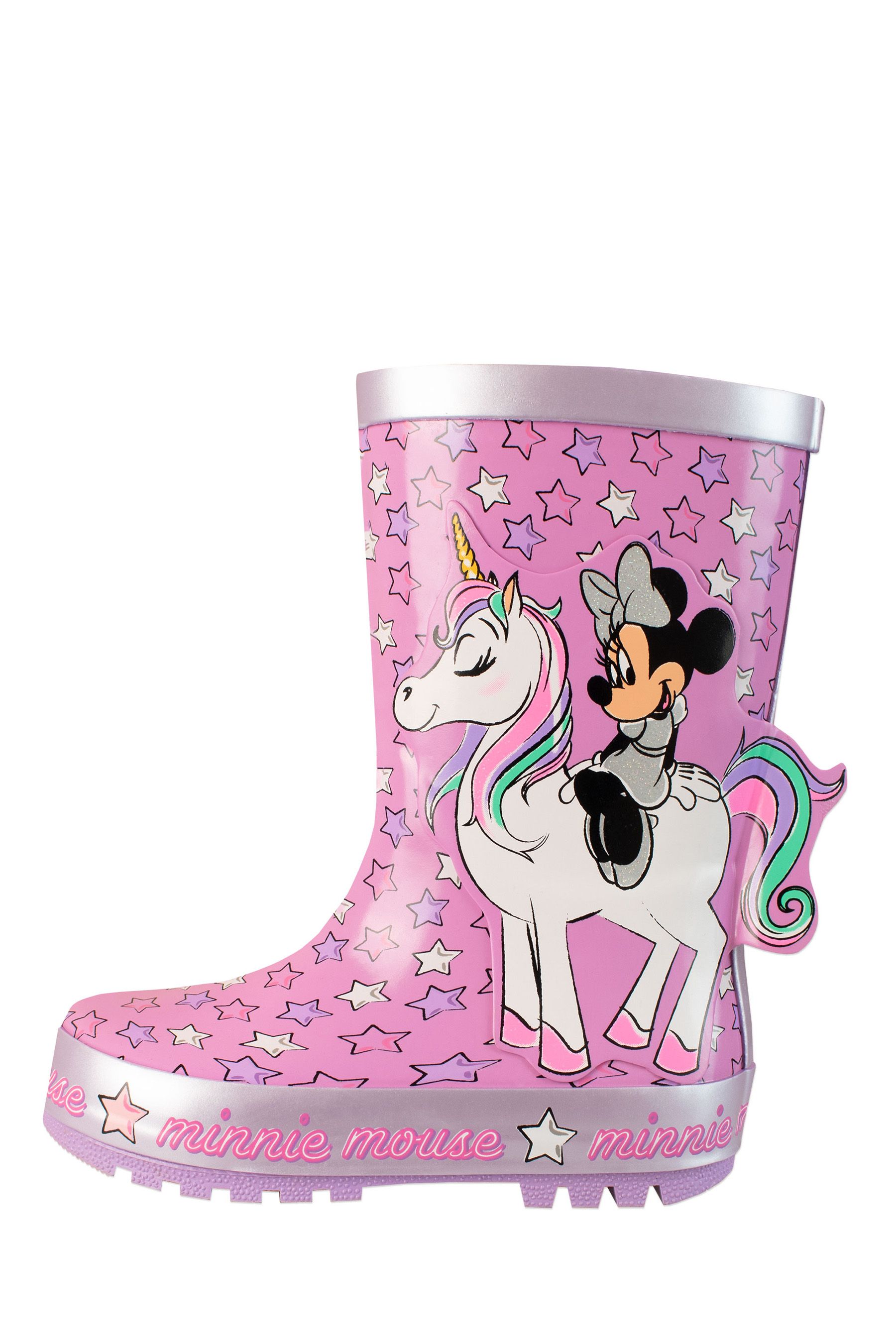 Pink minnie mouse rain boots outlet