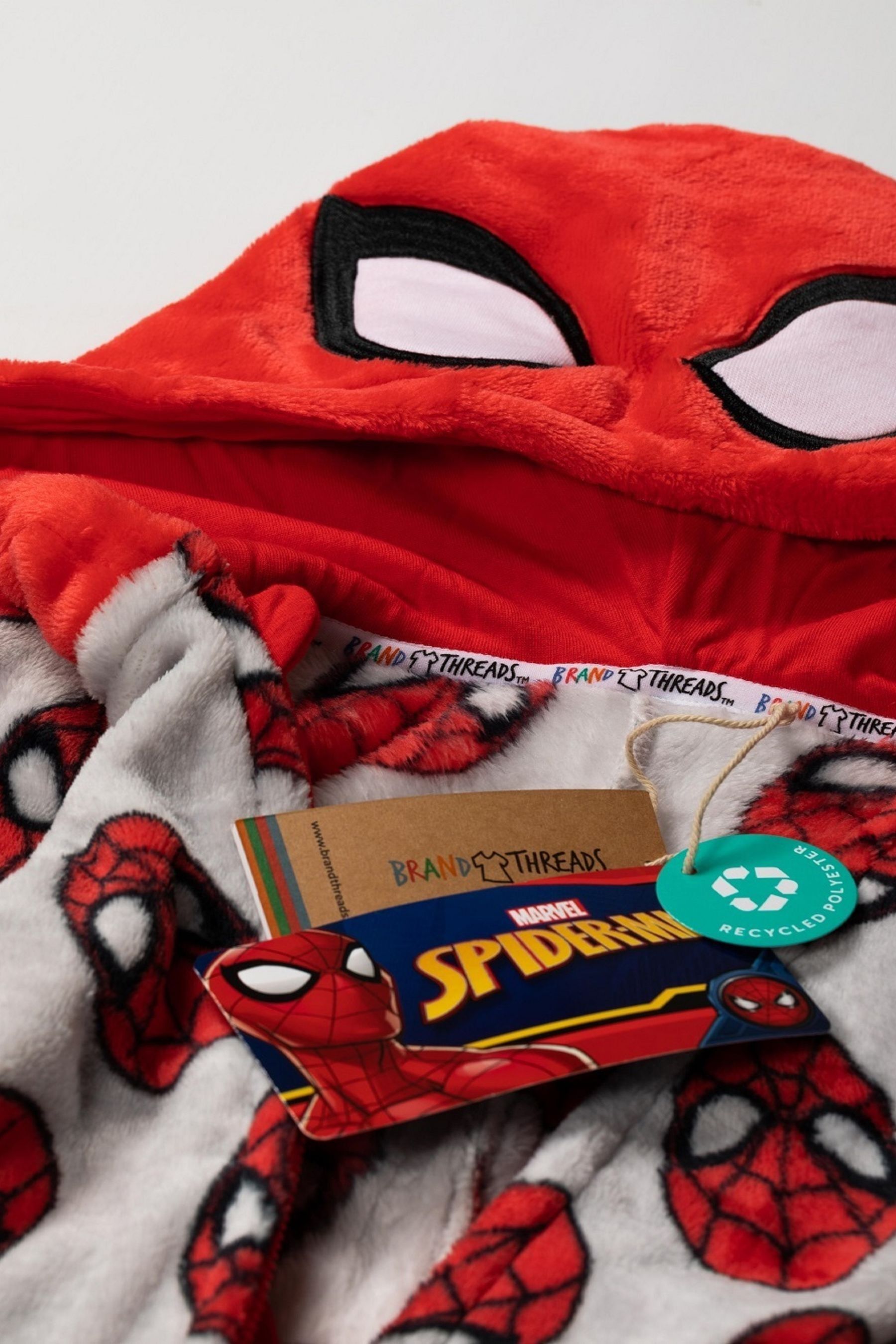 Buy Brand Threads Red Marvel Spider Man Boys All In One from the Next UK online shop