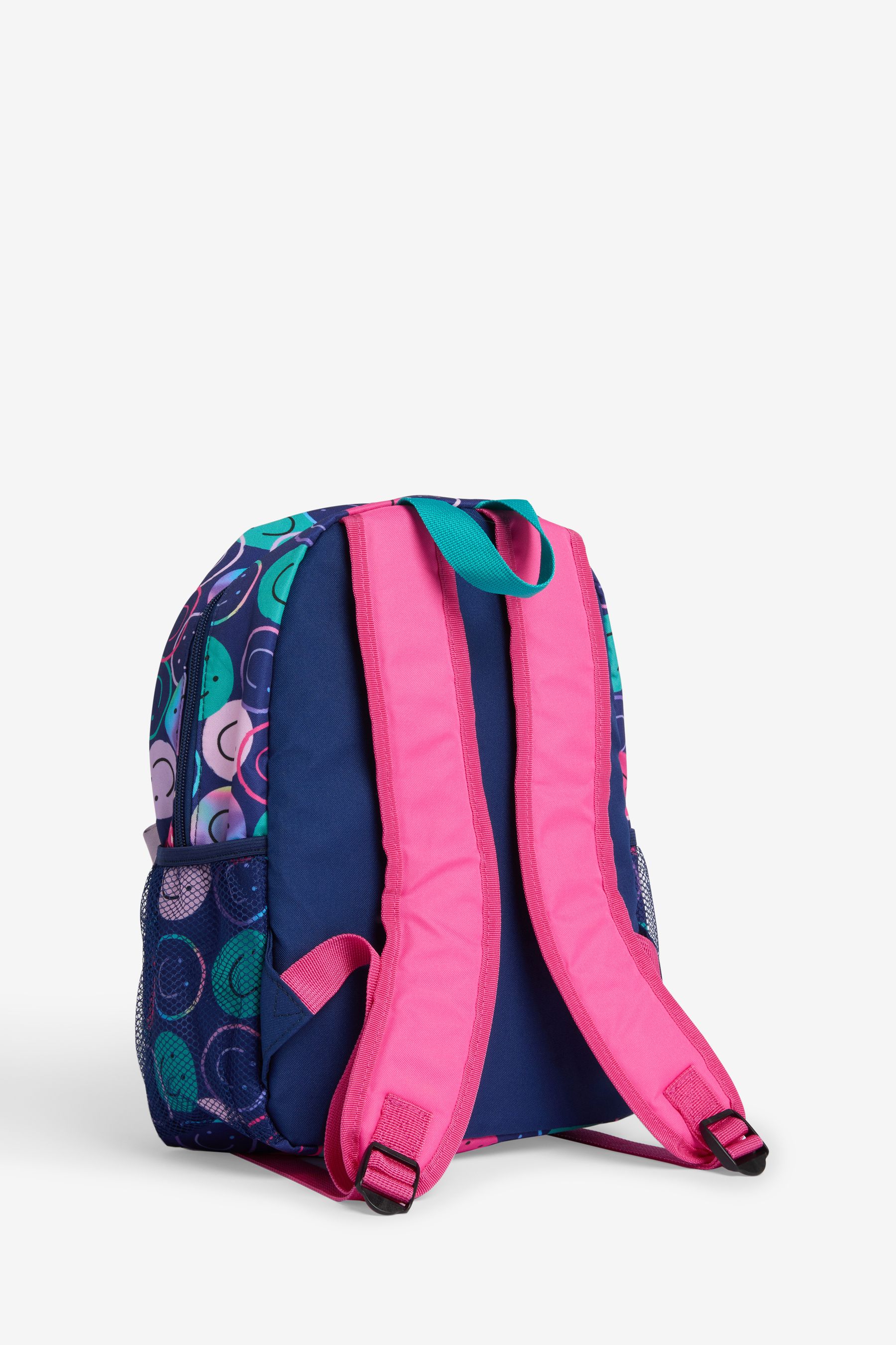 Backpack with lunch bag and water bottle store