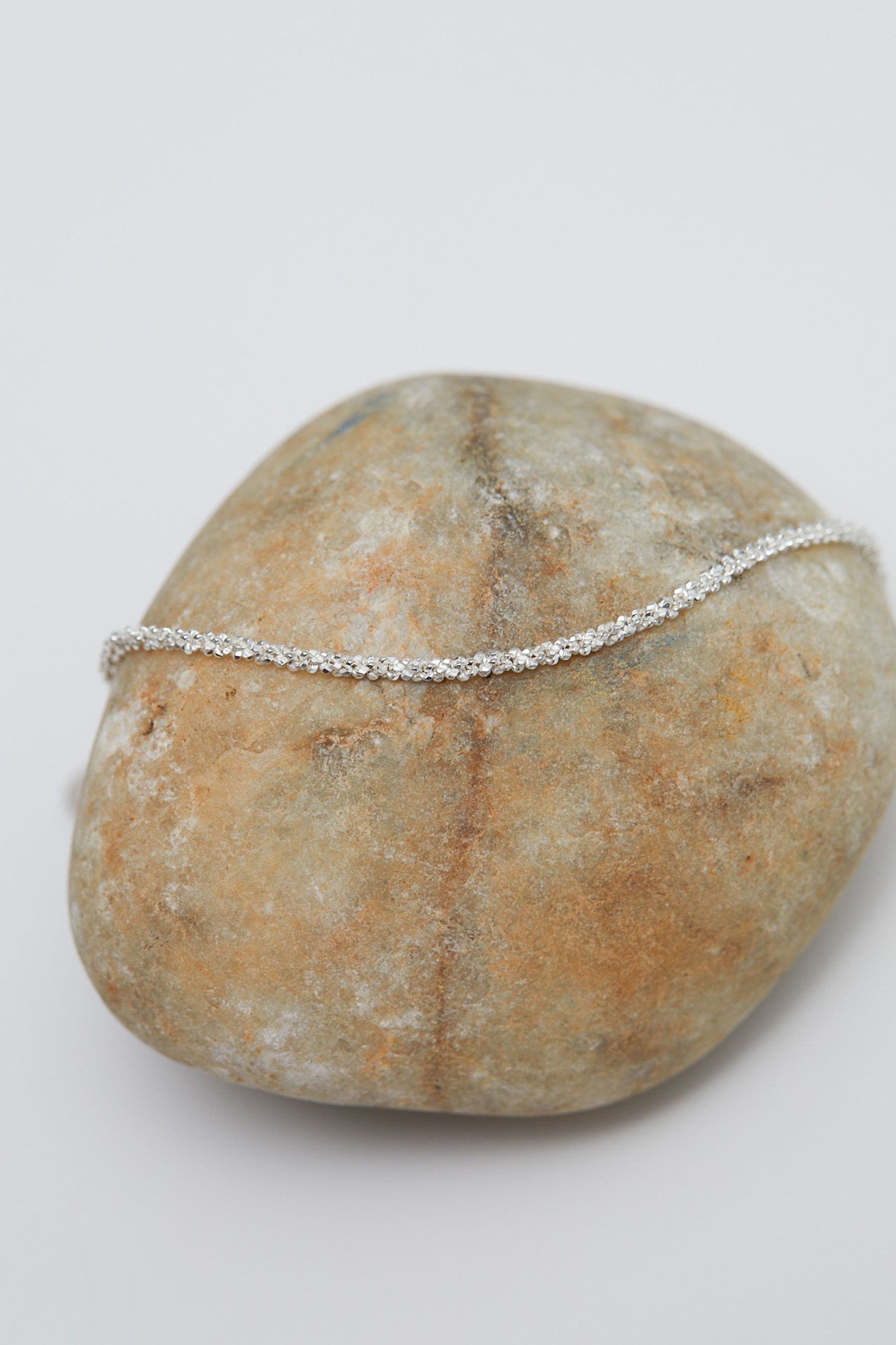 Simply Silver Silver Tone Sparkle Bracelet ONE Womens