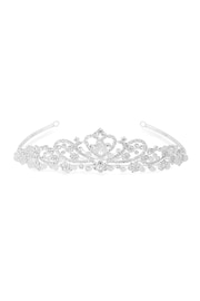 Jon Richard Silver Tone Bridal Diamante Tiara - Image 2 of 6