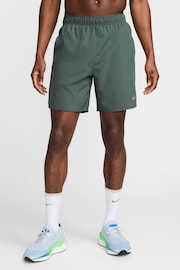 Nike Green 7 Inch Dri-FIT Challenger Unlined Running Shorts - Image 1 of 9
