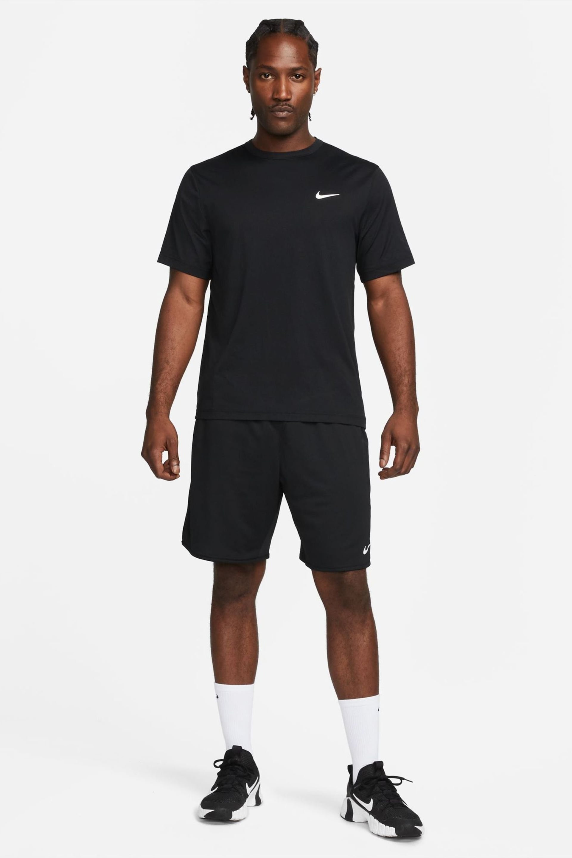 Nike Black Dri-FIT Hyverse Training T-Shirt - Image 3 of 5
