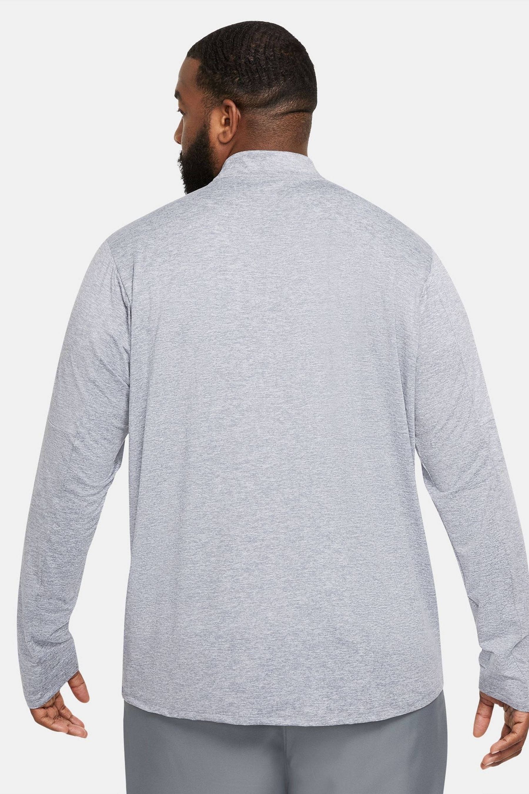 Buy Nike Smoke Grey Element Quarter Zip Running Top from Next Ireland