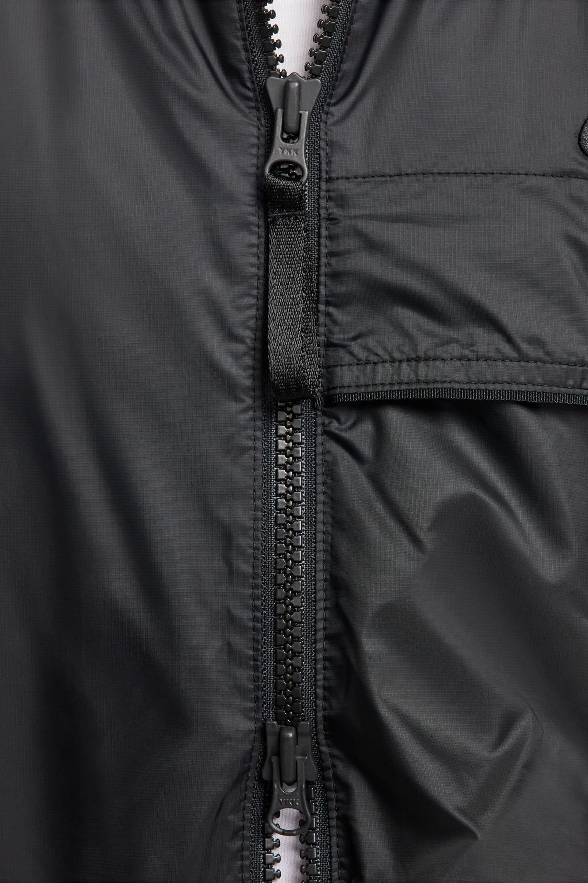Nike Black Tech Woven Lined Lightweight Jacket - Image 11 of 13