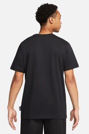 Nike Black Sportswear Graphic T-Shirt - Image 2 of 9