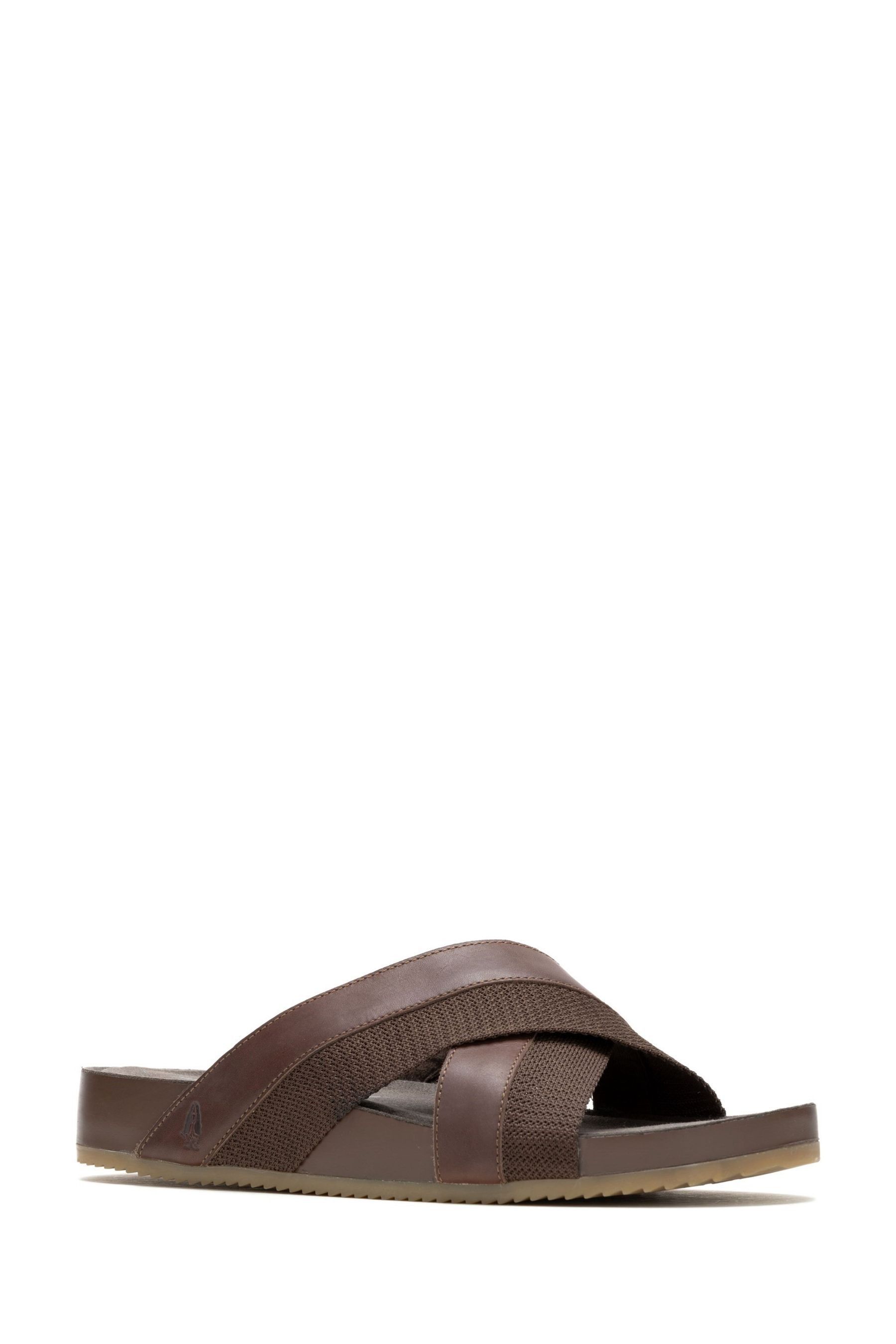 Buy Hush Puppies Merritt Slide Brown Sandals from the Next UK online shop