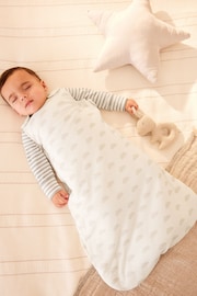 Grey Cloud 2.5 Tog Baby 100% Cotton Sleep Bag - Image 4 of 10