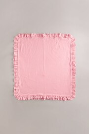 Muslin Pink Baby Blanket - Image 2 of 5