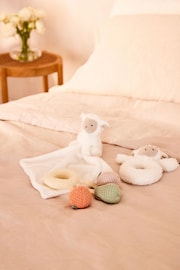 White Sheep Baby Rattle - Image 2 of 3